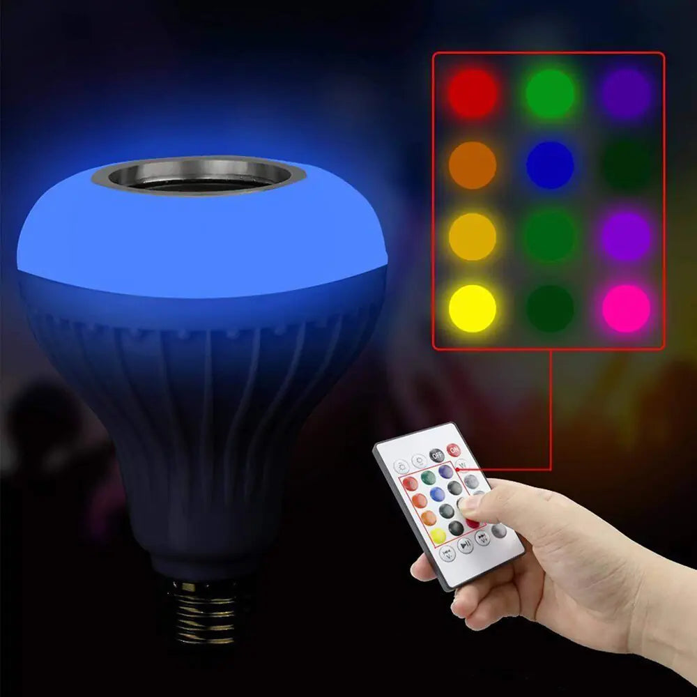 Musical Light Bulb, Bluetooth Light Bulb, Multi Colored