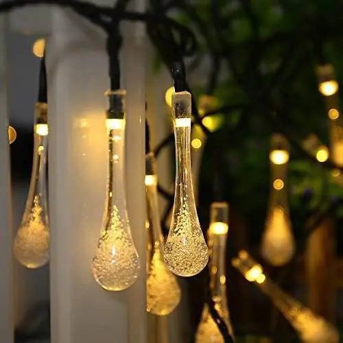 Solar Teardrop Garden Lights