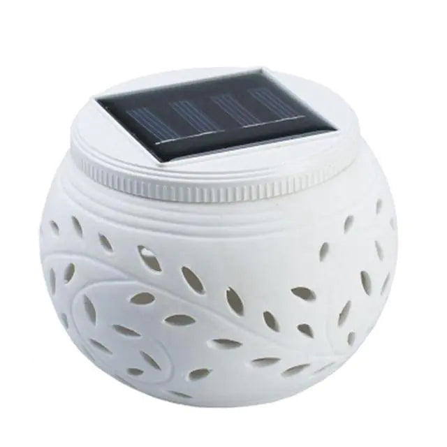 Porcelain Solar LED Lamp