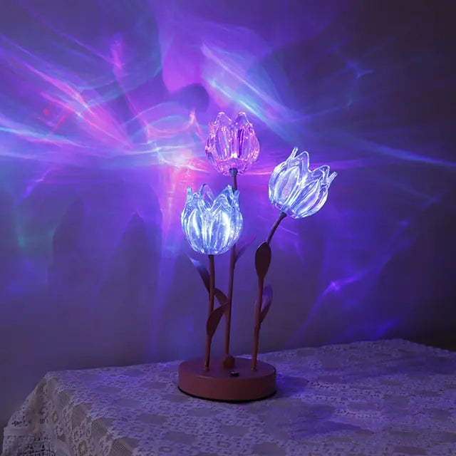 Flower Lamp, Charming Indoor LED light