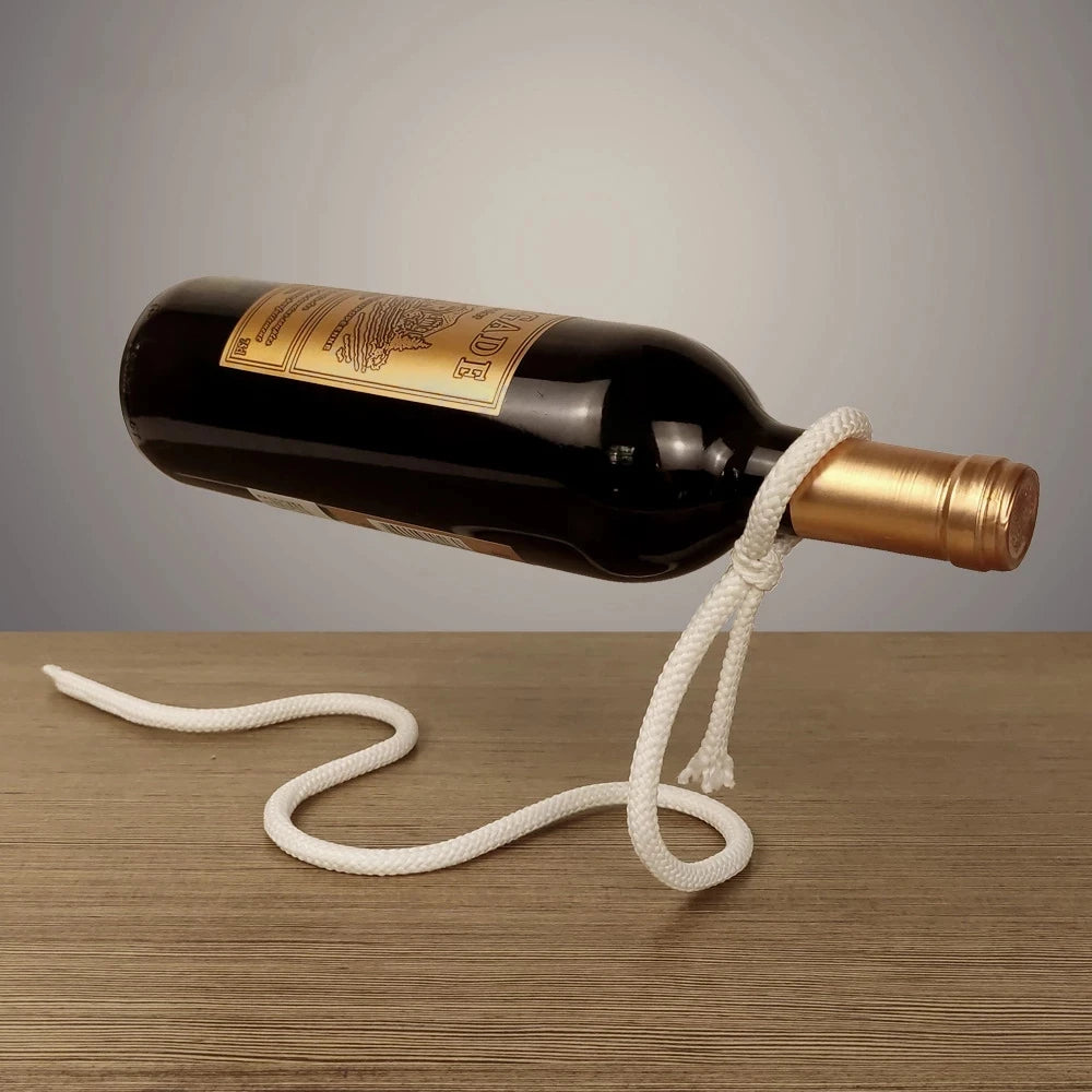 Floating Wine Rack, Magic Rope Trick