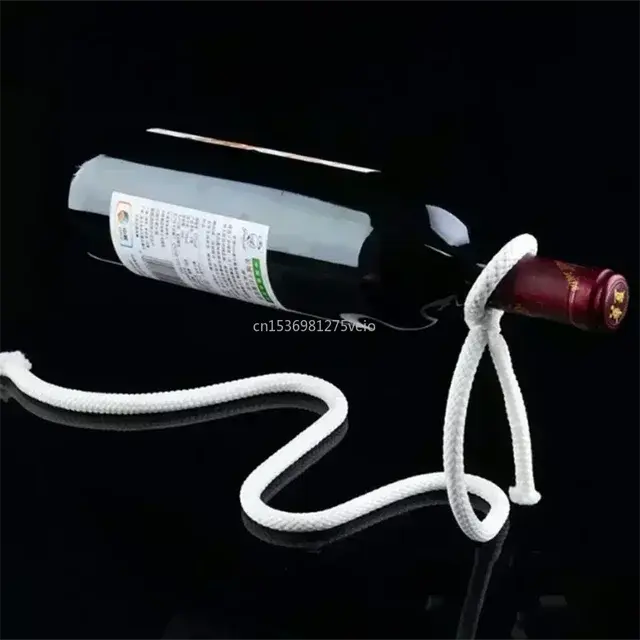 Floating Wine  Iron Chain Rack Display