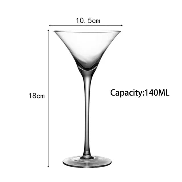 Crystal Cocktail Glass Martini Elegant