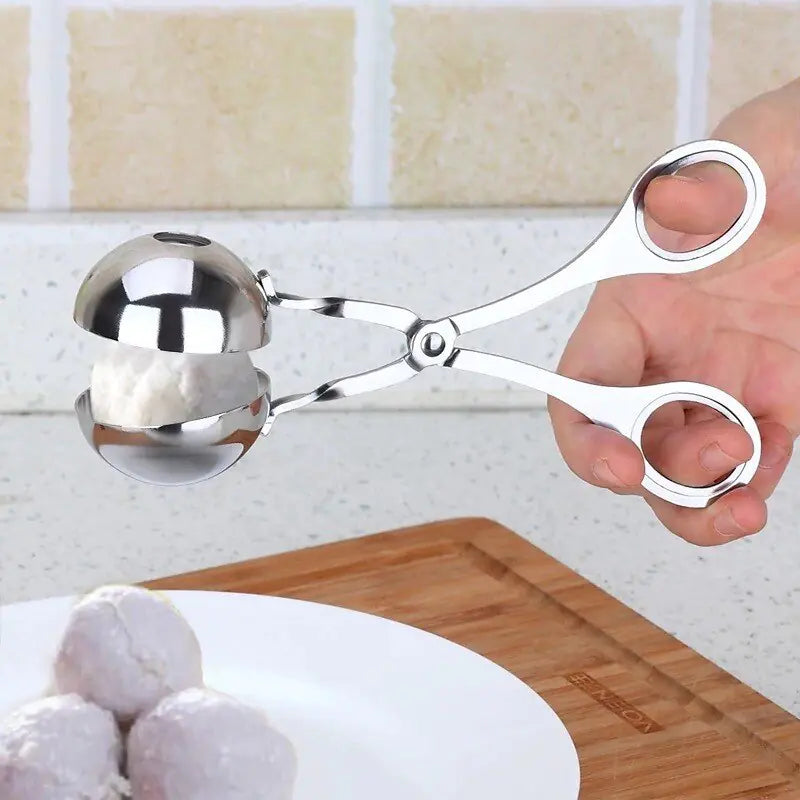 Stainless Steel Meatball Scoop Clamp