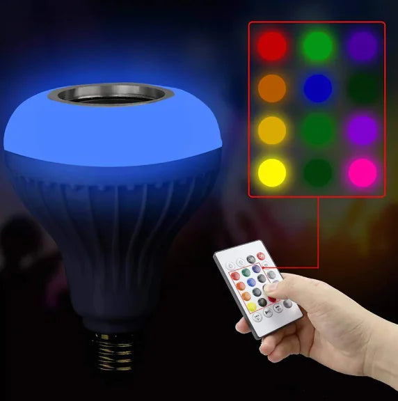 Musical Light Bulb, Bluetooth Light Bulb, Multi Colored