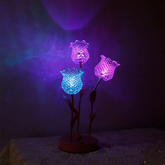 Flower Lamp, Charming Indoor LED light