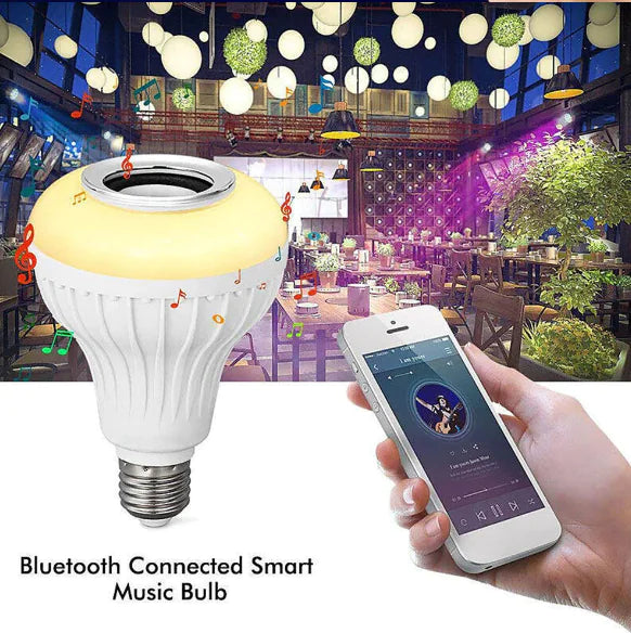 Musical Light Bulb, Bluetooth Light Bulb, Multi Colored