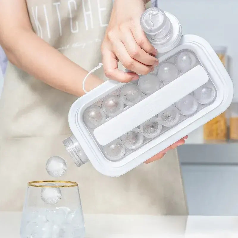 Silicone Ice Ball Maker Tray